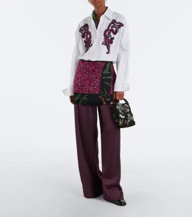 Dries Van Noten Small embellished top-handle bag | Thumbnail 6 Dries Van Noten Small embellished top-handle bag | Thumbnail 6