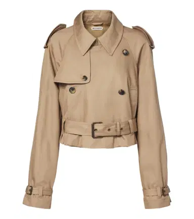 JW Anderson Cropped cotton trench coat | Thumbnail 1 JW Anderson Cropped cotton trench coat | Thumbnail 1
