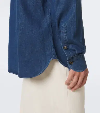 Rubinacci Denim shirt | Thumbnail 3 Rubinacci Denim shirt | Thumbnail 3