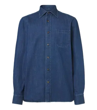 Rubinacci Denim shirt | Thumbnail 1 Rubinacci Denim shirt | Thumbnail 1