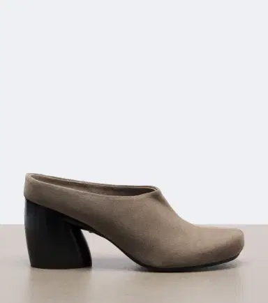 Loewe Oval suede mules | Thumbnail 3 Loewe Oval suede mules | Thumbnail 3