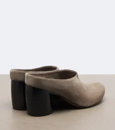 Loewe Oval suede mules | Thumbnail 4 Loewe Oval suede mules | Thumbnail 4