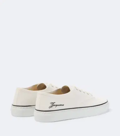 Jacquemus Embroidered canvas sneakers | Thumbnail 3 Jacquemus Embroidered canvas sneakers | Thumbnail 3