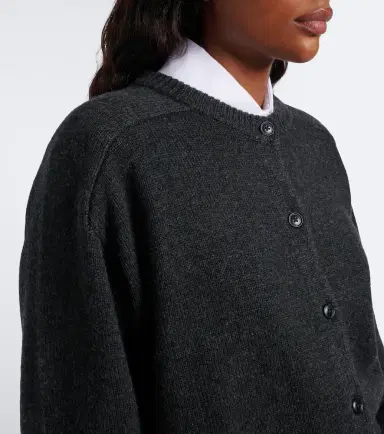 Loulou de Saison Aidar wool and cashmere cardigan | Thumbnail 3 Loulou de Saison Aidar wool and cashmere cardigan | Thumbnail 3