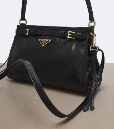 Prada Bonnie Small leather shoulder bag | Thumbnail 3 Prada Bonnie Small leather shoulder bag | Thumbnail 3
