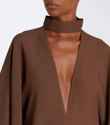 Taller Marmo OOO crêpe cady kaftan | Thumbnail 4 Taller Marmo OOO crêpe cady kaftan | Thumbnail 4