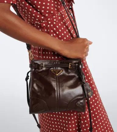 Prada Bonnie Mini leather crossbody bag | Thumbnail 5 Prada Bonnie Mini leather crossbody bag | Thumbnail 5