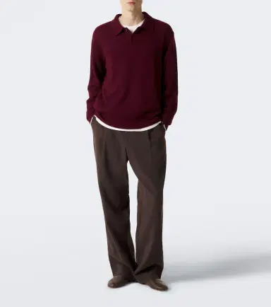 Lisa Yang Rufus cashmere polo sweater | Thumbnail 3 Lisa Yang Rufus cashmere polo sweater | Thumbnail 3