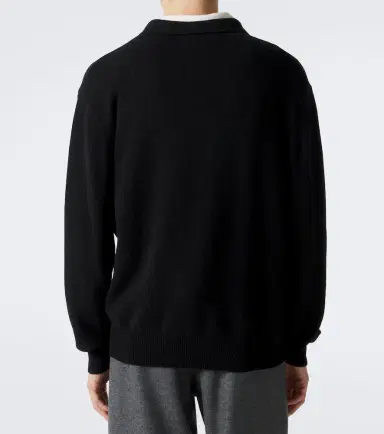 Lisa Yang Rufus cashmere polo sweater | Thumbnail 2 Lisa Yang Rufus cashmere polo sweater | Thumbnail 2