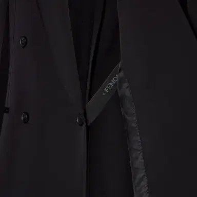 Fendi Tailored-style double-breasted jacket with a full-canvas | Thumbnail 6 Fendi Tailored-style double-breasted jacket with a full-canvas | Thumbnail 6