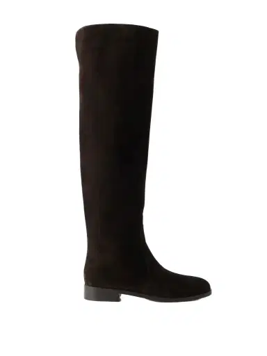 Gianvito Rossi Zayne 20 Suede Knee Boots | Thumbnail 1 Gianvito Rossi Zayne 20 Suede Knee Boots | Thumbnail 1