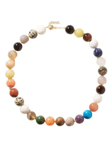 JIA JIA 14-karat Gold Multi-stone Beaded Necklace | Thumbnail 1 JIA JIA 14-karat Gold Multi-stone Beaded Necklace | Thumbnail 1