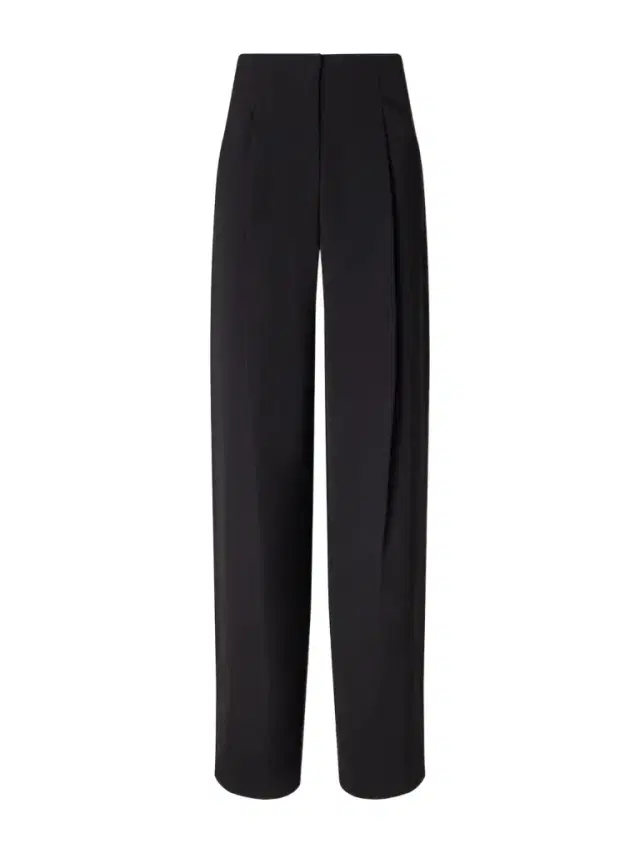 Kenneth Stretch-crepe Wide-leg Pants Kenneth Stretch-crepe Wide-leg Pants