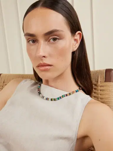 JIA JIA Rainbow 14-karat Gold Multi-stone Necklace | Thumbnail 2 JIA JIA Rainbow 14-karat Gold Multi-stone Necklace | Thumbnail 2