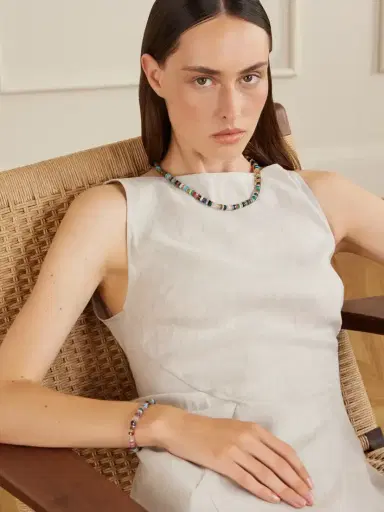 JIA JIA Rainbow 14-karat Gold Multi-stone Necklace | Thumbnail 5 JIA JIA Rainbow 14-karat Gold Multi-stone Necklace | Thumbnail 5