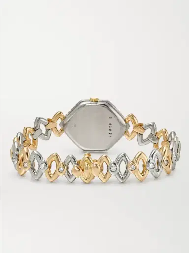 Stephanie Windsor + Audemars Piguet Vintage 1980s Hand-wound 18-karat Yellow, Rose, And White Gold Diamond Watch (6.25'' Wrist) | Thumbnail 6 Stephanie Windsor + Audemars Piguet Vintage 1980s Hand-wound 18-karat Yellow, Rose, And White Gold Diamond Watch (6.25'' Wrist) | Thumbnail 6