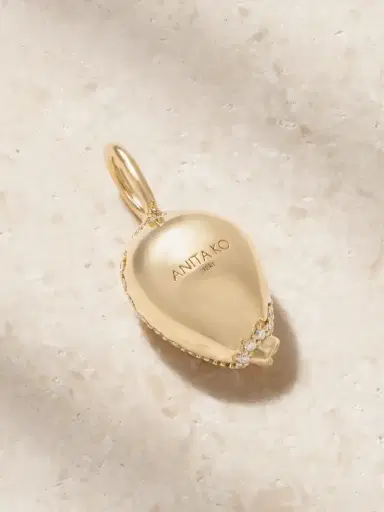 Anita Ko Puka 18-karat Gold Diamond Pendant | Thumbnail 3 Anita Ko Puka 18-karat Gold Diamond Pendant | Thumbnail 3