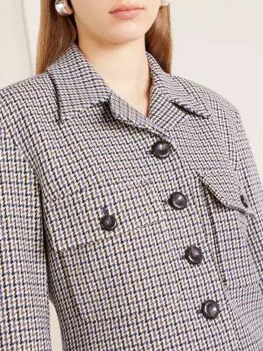 Veronica Beard Molyneux Houndstooth Jacquard Blazer | Thumbnail 4 Veronica Beard Molyneux Houndstooth Jacquard Blazer | Thumbnail 4