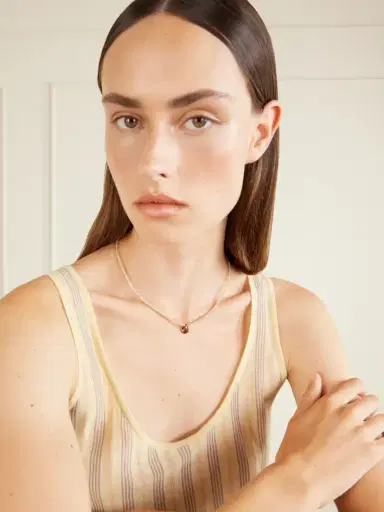 JIA JIA Raindrop 14-karat Gold Smoky Quartz And Zircon Necklace | Thumbnail 2 JIA JIA Raindrop 14-karat Gold Smoky Quartz And Zircon Necklace | Thumbnail 2