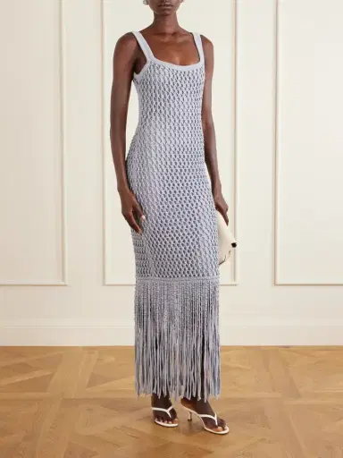 Diotima Gala Bead-embellished Crocheted Maxi Dress | Thumbnail 2 Diotima Gala Bead-embellished Crocheted Maxi Dress | Thumbnail 2