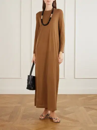 Co Cashmere Midi Dress | Thumbnail 2 Co Cashmere Midi Dress | Thumbnail 2