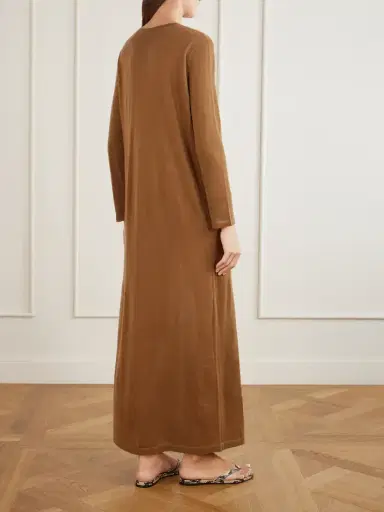 Co Cashmere Midi Dress | Thumbnail 3 Co Cashmere Midi Dress | Thumbnail 3