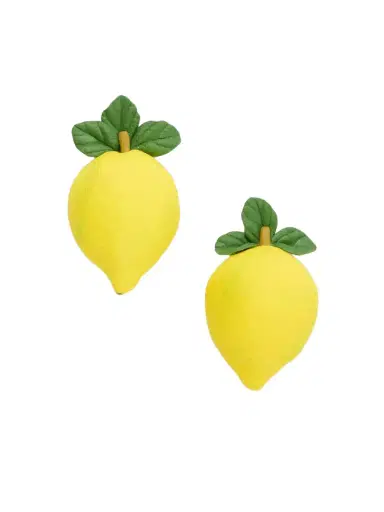 Jennifer Behr Citron Resin Earrings | Thumbnail 1 Jennifer Behr Citron Resin Earrings | Thumbnail 1