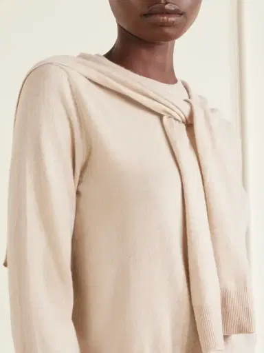 Arch4 Eldergrove Tie-detailed Cashmere Sweater | Thumbnail 4 Arch4 Eldergrove Tie-detailed Cashmere Sweater | Thumbnail 4