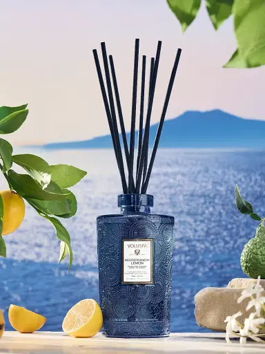 Voluspa Mediterranean Lemon Reed Diffuser | Thumbnail 3 Voluspa Mediterranean Lemon Reed Diffuser | Thumbnail 3