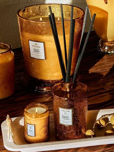 Voluspa Baltic Amber Reed Diffuser | Thumbnail 4 Voluspa Baltic Amber Reed Diffuser | Thumbnail 4