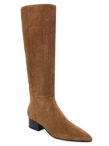 Vince Women's Adan 40MM Suede Knee-High Boots - Elmwood - Size 11 | Thumbnail 2 Vince Women's Adan 40MM Suede Knee-High Boots - Elmwood - Size 11 | Thumbnail 2