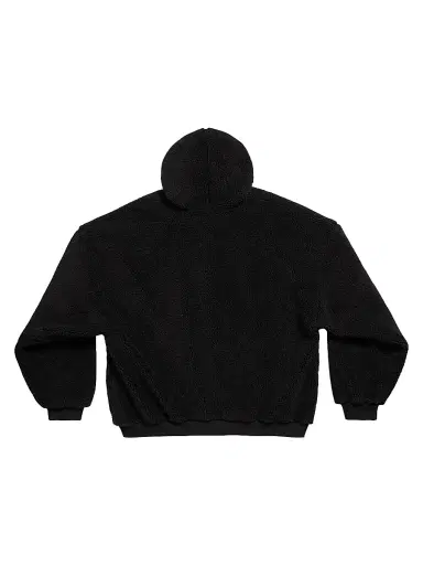 Balenciaga Outerwear Zip-Up Hoodie Oversized - Black - Size XXL | Thumbnail 2 Balenciaga Outerwear Zip-Up Hoodie Oversized - Black - Size XXL | Thumbnail 2