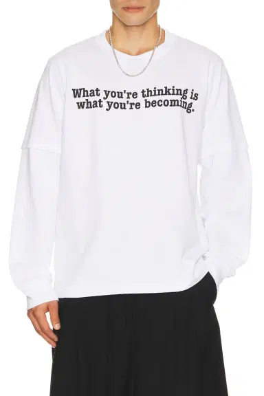 Sacai Graphic Long Sleeve T-Shirt | Thumbnail 2 Sacai Graphic Long Sleeve T-Shirt | Thumbnail 2