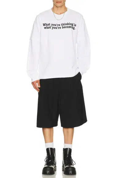 Sacai Graphic Long Sleeve T-Shirt | Thumbnail 3 Sacai Graphic Long Sleeve T-Shirt | Thumbnail 3