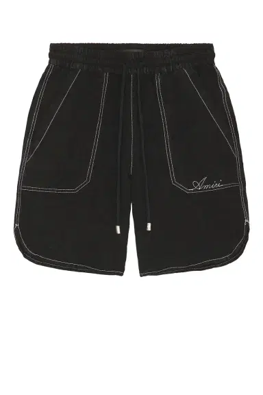 AMIRI Script Linen Short | Thumbnail 5 AMIRI Script Linen Short | Thumbnail 5