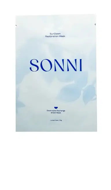 SONNI Sundown Restoration Electrolyte Sheet Mask Pack Of 4 | Thumbnail 1 SONNI Sundown Restoration Electrolyte Sheet Mask Pack Of 4 | Thumbnail 1