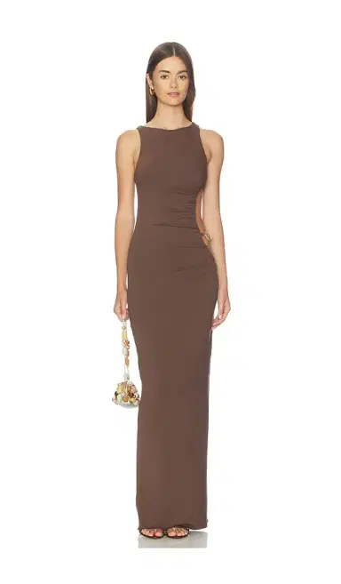 MORE TO COME Juna Cut Out Maxi Dress | Thumbnail 2 MORE TO COME Juna Cut Out Maxi Dress | Thumbnail 2