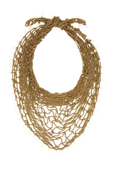 LELET NY Chain Bandana With Freshwater Pearls | Thumbnail 1 LELET NY Chain Bandana With Freshwater Pearls | Thumbnail 1