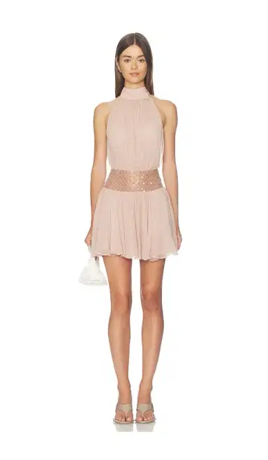 retrofete Daly Chiffon Dress | Thumbnail 1 retrofete Daly Chiffon Dress | Thumbnail 1
