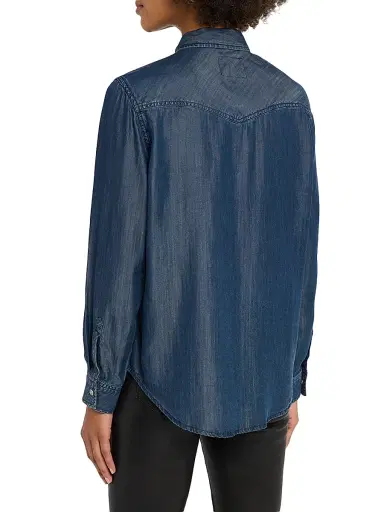 Rails Women's Remi Long-Sleeve Western Shirt - Oceana | Thumbnail 4 Rails Women's Remi Long-Sleeve Western Shirt - Oceana | Thumbnail 4