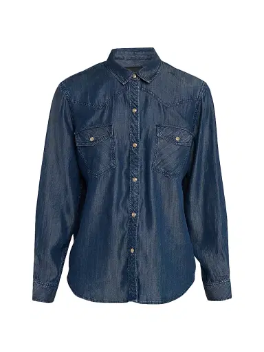 Rails Women's Remi Long-Sleeve Western Shirt - Oceana | Thumbnail 1 Rails Women's Remi Long-Sleeve Western Shirt - Oceana | Thumbnail 1