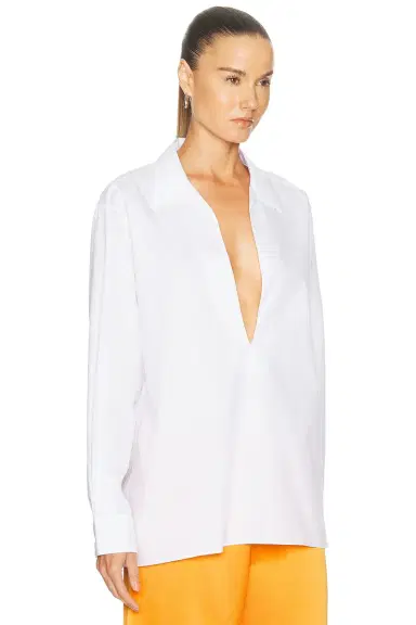 Comme Si Deep V Neck Shirt | Thumbnail 2 Comme Si Deep V Neck Shirt | Thumbnail 2
