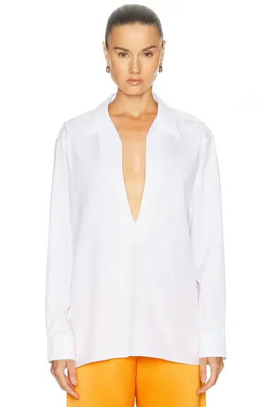 Comme Si Deep V Neck Shirt | Thumbnail 1 Comme Si Deep V Neck Shirt | Thumbnail 1