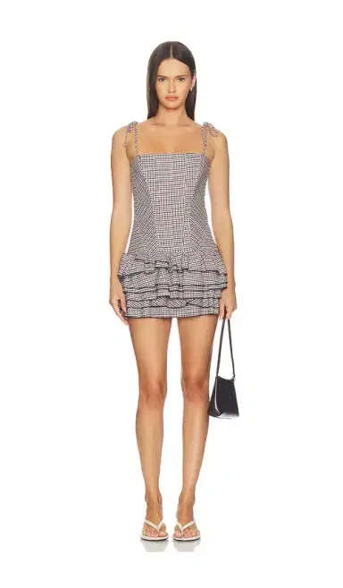 Amanda Uprichard Lauraline Romper | Thumbnail 1 Amanda Uprichard Lauraline Romper | Thumbnail 1