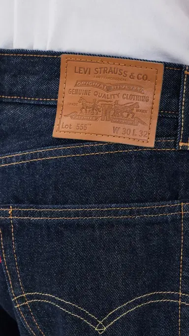Levi's 555 Relaxed Straight Jeans Welcome To The Game | Thumbnail 6 Levi's 555 Relaxed Straight Jeans Welcome To The Game | Thumbnail 6