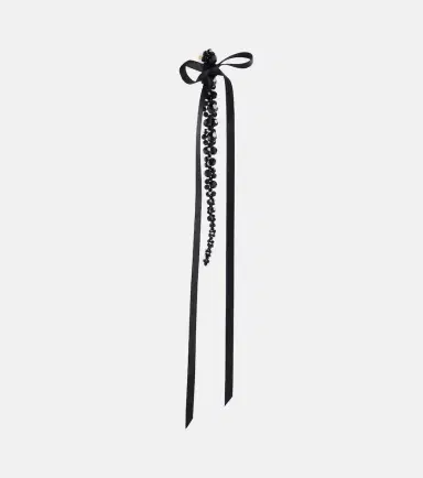 Simone Rocha Bow-embellished crystal drop earrings | Thumbnail 2 Simone Rocha Bow-embellished crystal drop earrings | Thumbnail 2
