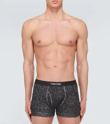 Tom Ford Leopard-print cotton-blend boxer briefs | Thumbnail 2 Tom Ford Leopard-print cotton-blend boxer briefs | Thumbnail 2