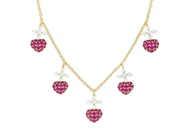 Wish Fine Jewelry 18KP-3.50GM 85RUS-0.60CT 25DIS-0.30CT | Thumbnail 1 Wish Fine Jewelry 18KP-3.50GM 85RUS-0.60CT 25DIS-0.30CT | Thumbnail 1
