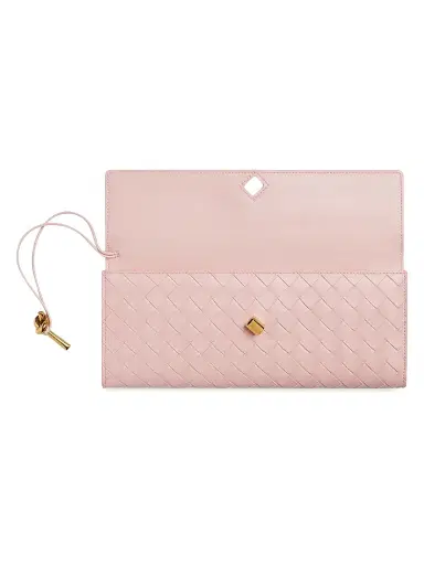 Bottega Veneta Women's Andiamo Intrecciato Leather Top-Handle Clutch | Thumbnail 3 Bottega Veneta Women's Andiamo Intrecciato Leather Top-Handle Clutch | Thumbnail 3