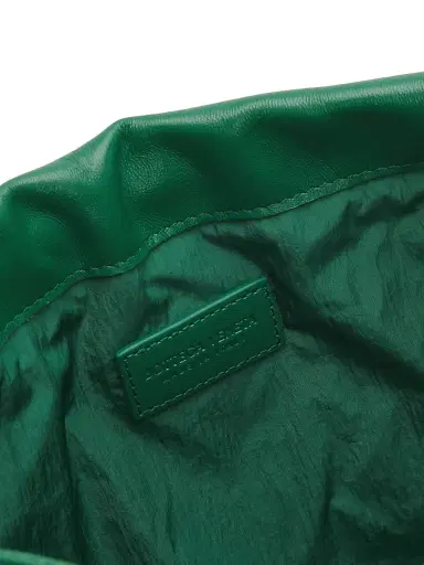 Bottega Veneta Women's Intrecciato Leather Pouch - Jungle Gold | Thumbnail 4 Bottega Veneta Women's Intrecciato Leather Pouch - Jungle Gold | Thumbnail 4